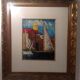 Tableau Saint Tropez  ilio burruni artiste peintre italien