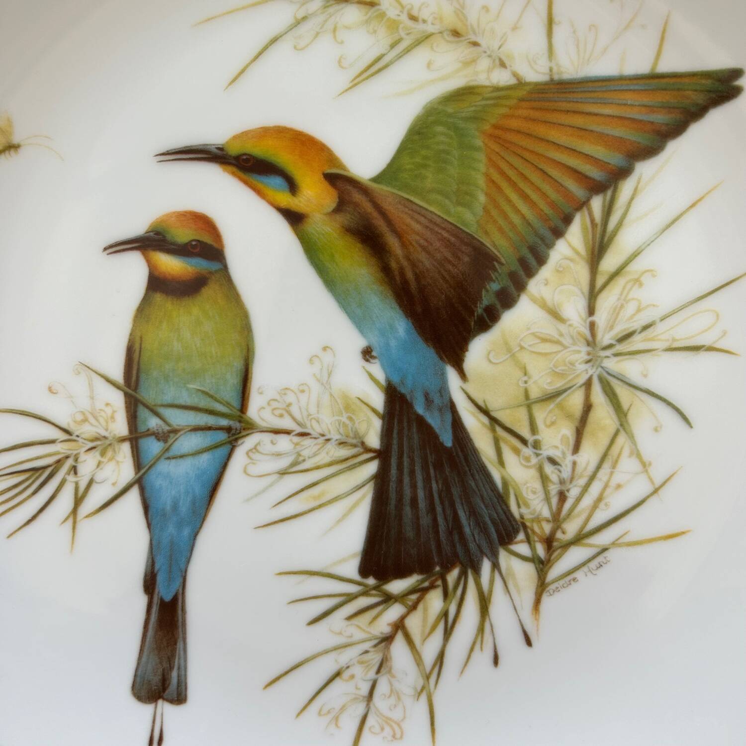 Limited edition bird plate