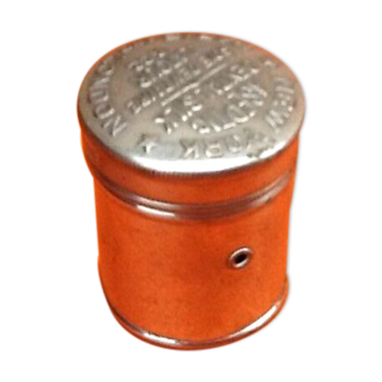 1950s Latour Cylindrical Dental Silk Box