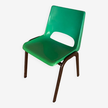 Green children's chair