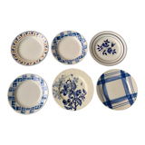 Assiettes Selency x Monoprix Croisé Laroche