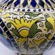 Vase En Majolique Art Nouveau