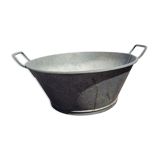 Zinc basin 37cms in diameter