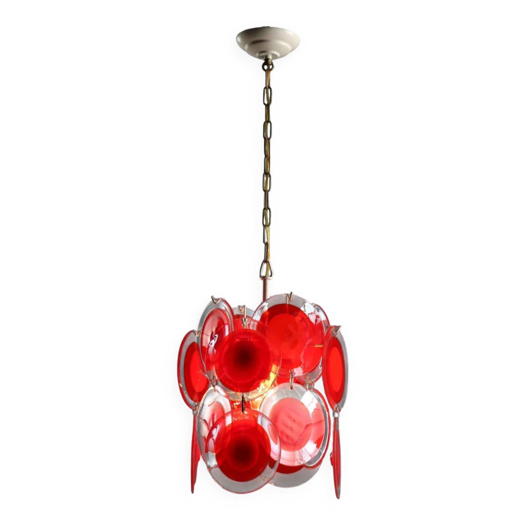 Vintage Murano glass pendant, Italy, 1970s
