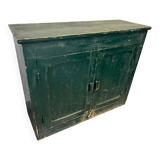 Ancien buffet parisien bois patiné / meuble de métier arct