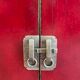 China bahut red lacquered buffet of unusual width 2m60 traditional manufacture
