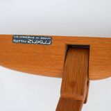 Mid-century Swedish wall lamp in teak by Uno and Östen Kristiansson for Luxus, 1960s