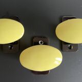 3 Evenlux France coat hooks from the 60s