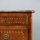 Commode ancienne en noyer à 5 tiroirs, Italie, XVIIIe siècle