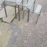 Vintage pull-out coffee tables