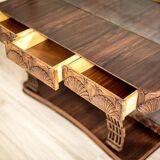 Pearwood Vanity Table with Mirror, 1900s