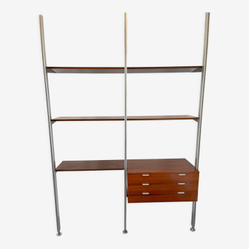 Modular css system bookcase by George Nelson by mobilier international