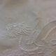 Large tablecloth and 12 hand-embroidered towels - vintage