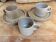 Stoneware coffee cups