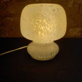 Mushroom glass table lamp 70s