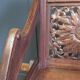 Antique Glastonbury priest chair