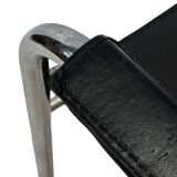 Vintage Breuer style leather chair B32/34 Italian Design