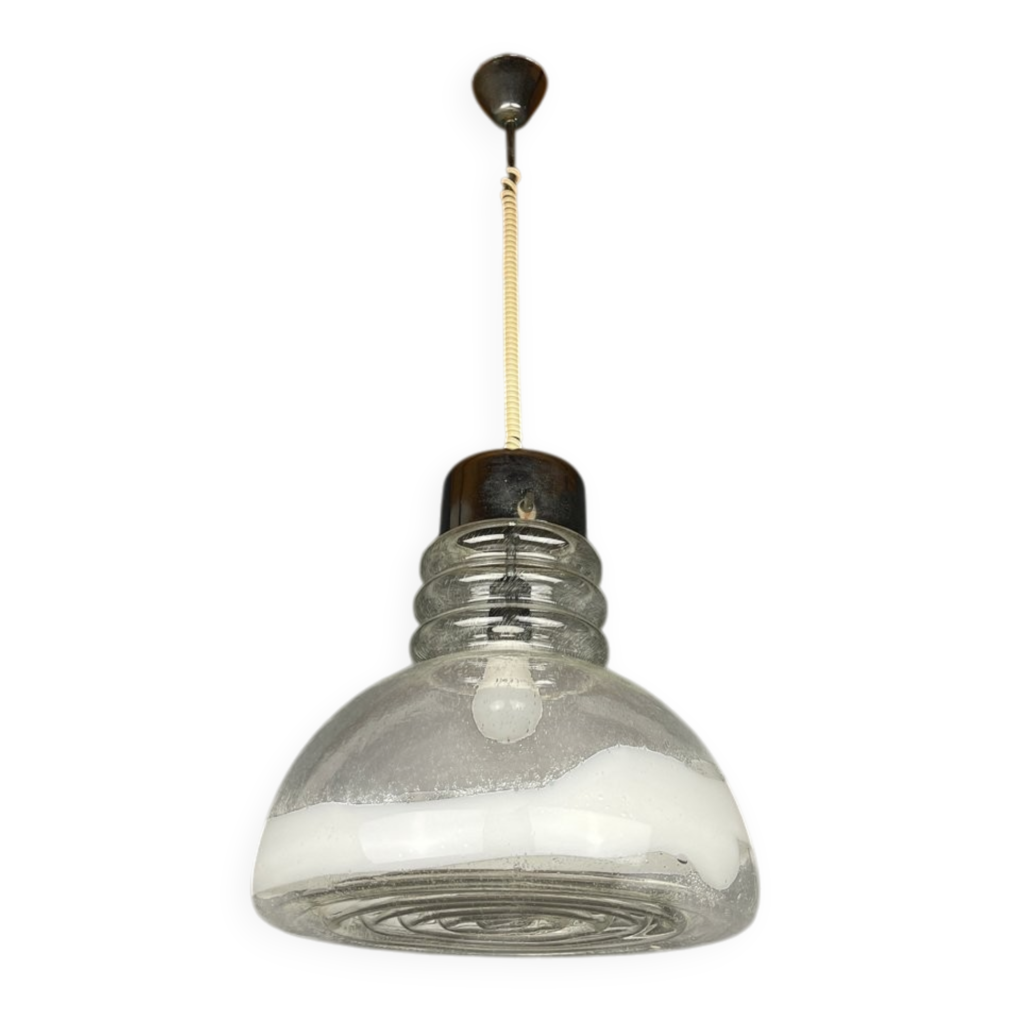 Murano glass pendant lamp, Italy, 1960s