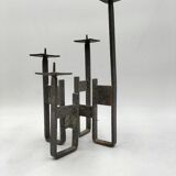 Brutalist candle holder