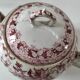Saint-Amand & Hamage antique sugar bowl – Campanule rouge model