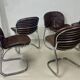 Set of six “Sabrina” chairs – Gastone Rinaldi for Rima Italy
