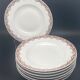 Service porcelain plates Limoges collab Bernardaud