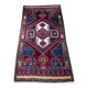 Antique carpet in caucasian wool - anatomy - turkish - kazak - large - geometric patterns / persian