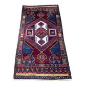 Antique carpet in caucasian wool - anatomy - turkish - kazak - large - geometric patterns / persian