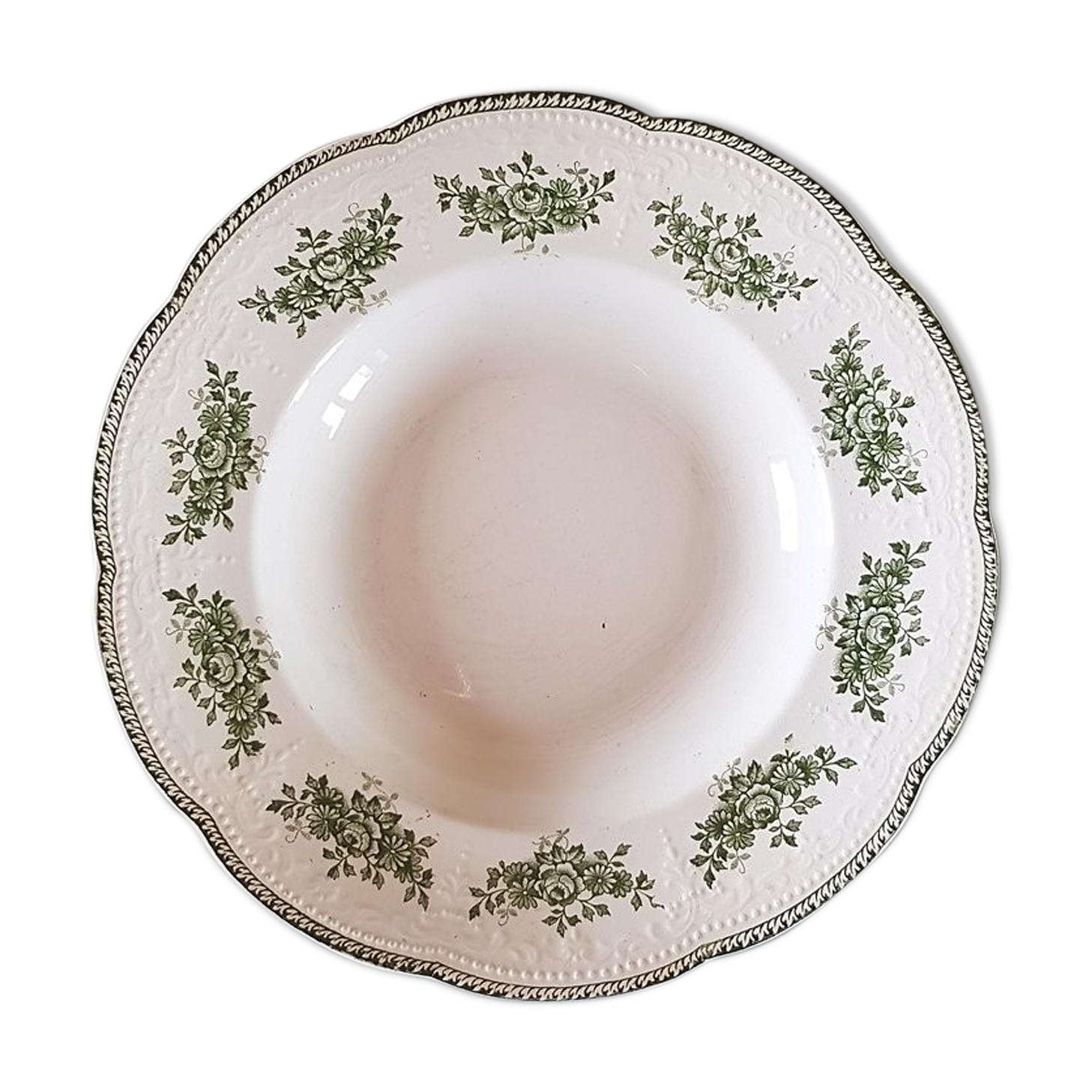 10 assiettes creuses Badonviller