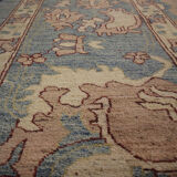 Tapis traditionnel vintage persan Ziegler tissé à la main Tapis de salon en laine