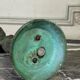 Bronze Narcissus after the antique, excavation patina, 19th century