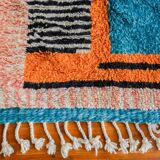 Traditional handmade Moroccan rug 3x2 m