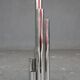 Mud tubes design nickel-plated metal 1980