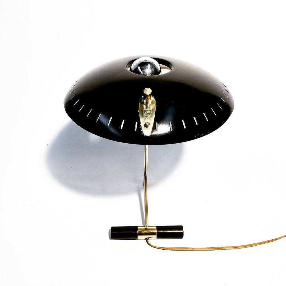 Vintage Dutch Decora or Z table lamp by Louis Kalff for Philips, 1956
