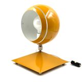 Space Age Eyeball Yellow Table lamp, Italy, 1970s