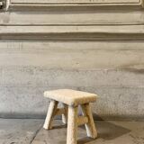 Sheepskin stool