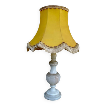 Grande lampe en albâtre d’époque