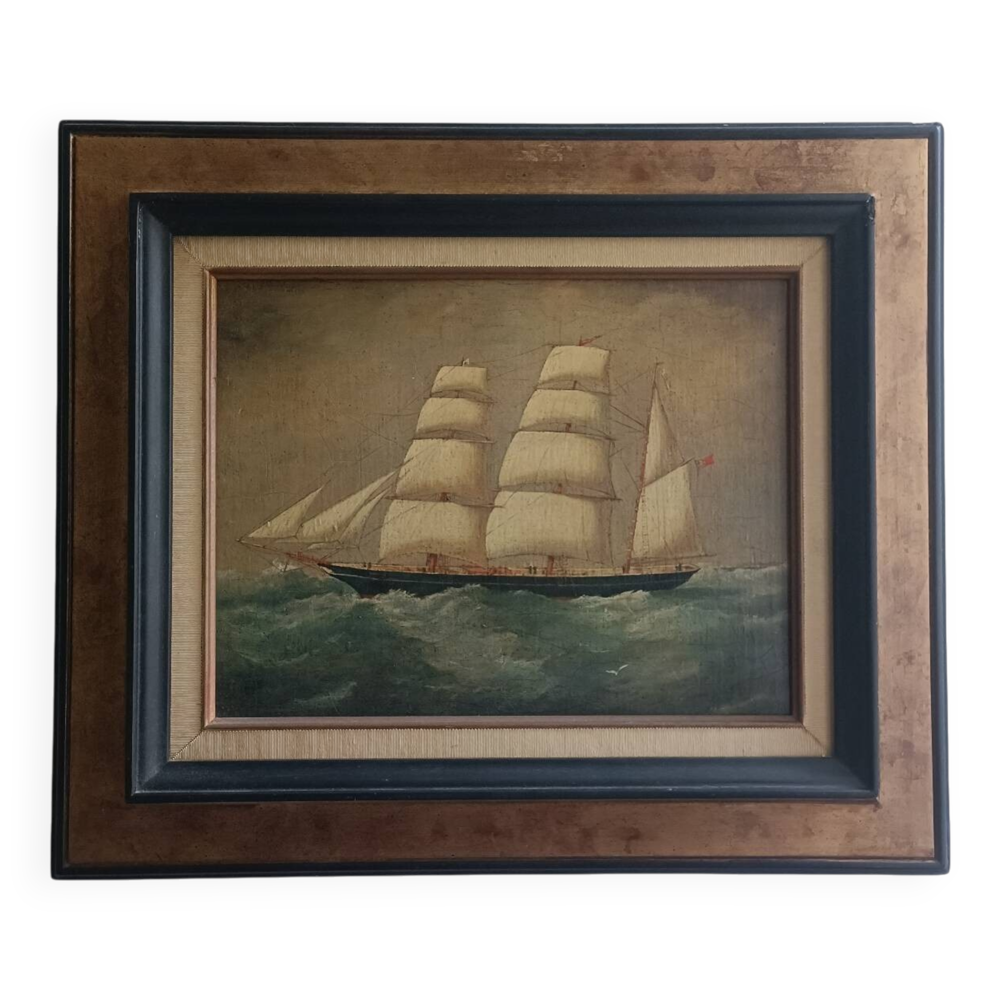 Marine, oil on canvas