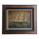 Marine, oil on canvas
