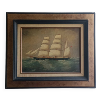Marine, oil on canvas