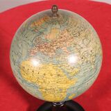 Terrestrial globe by J. Forest Paris - 19th century