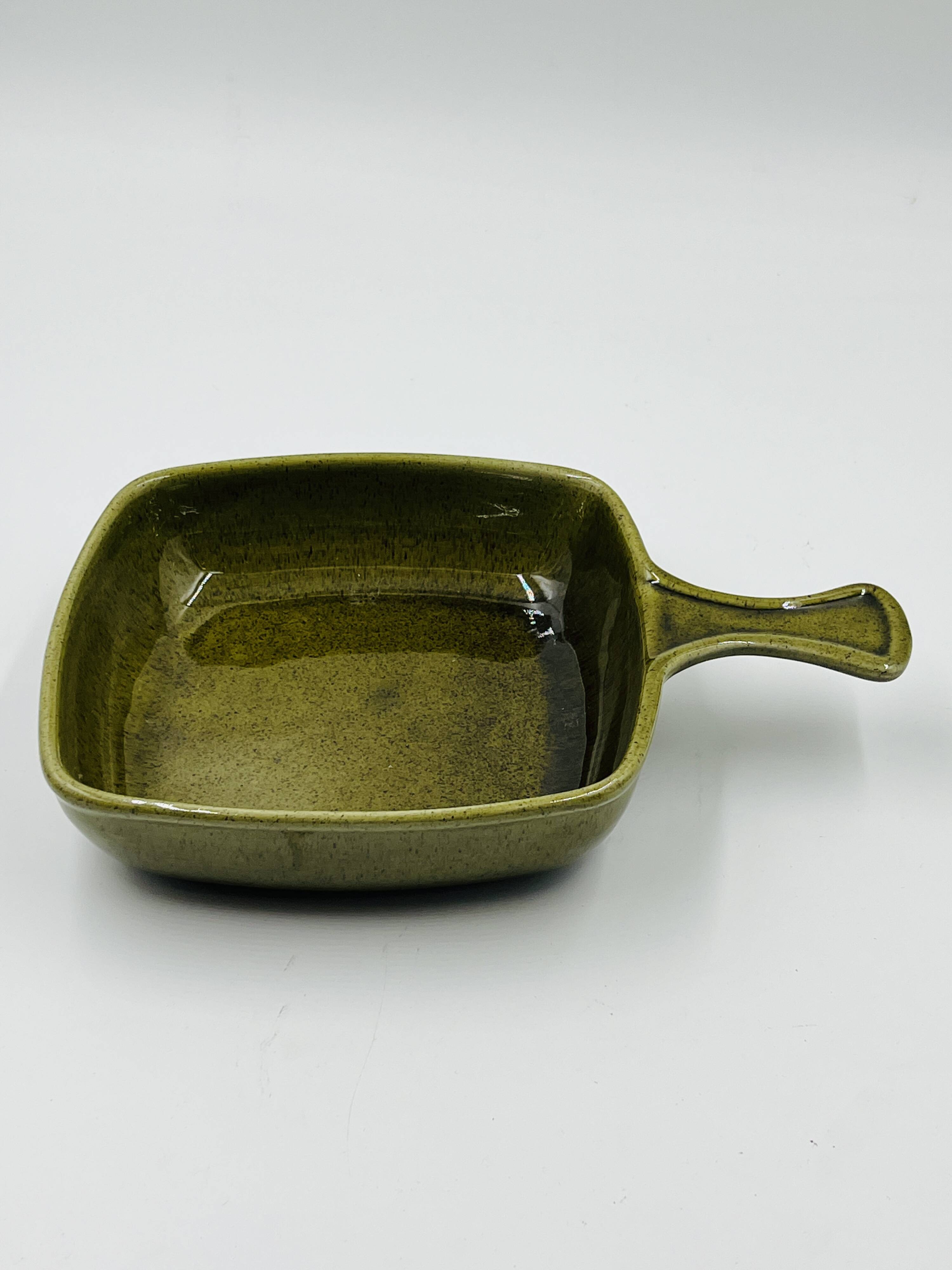 Handle Dish Stoneware Decor Hälsingborg Bengt Johansson 70s