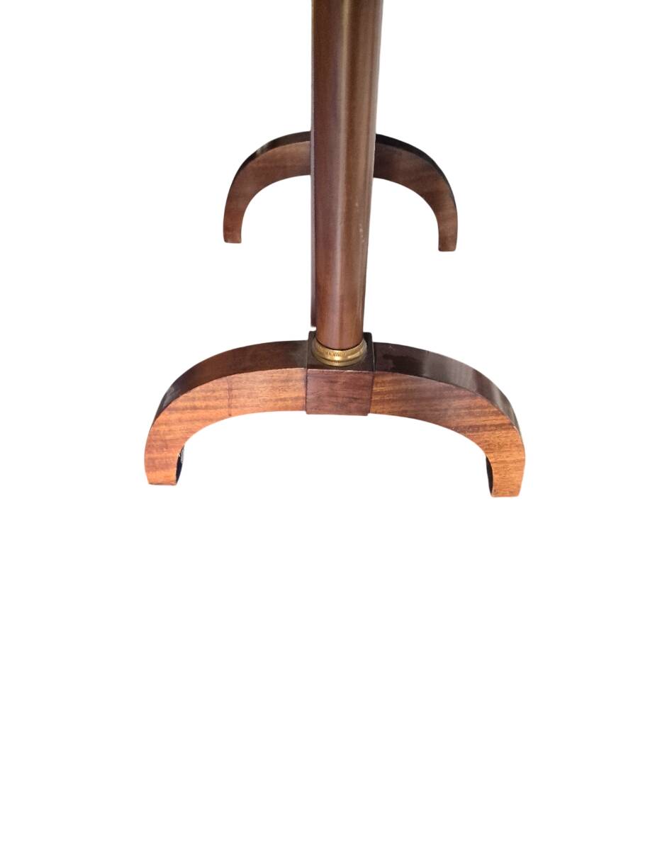 full-length mirror in mahogany Empire style