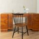 Double pedestal desk, Art Deco, 1930s, walnut veneer