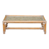Rattan coffee table and canning