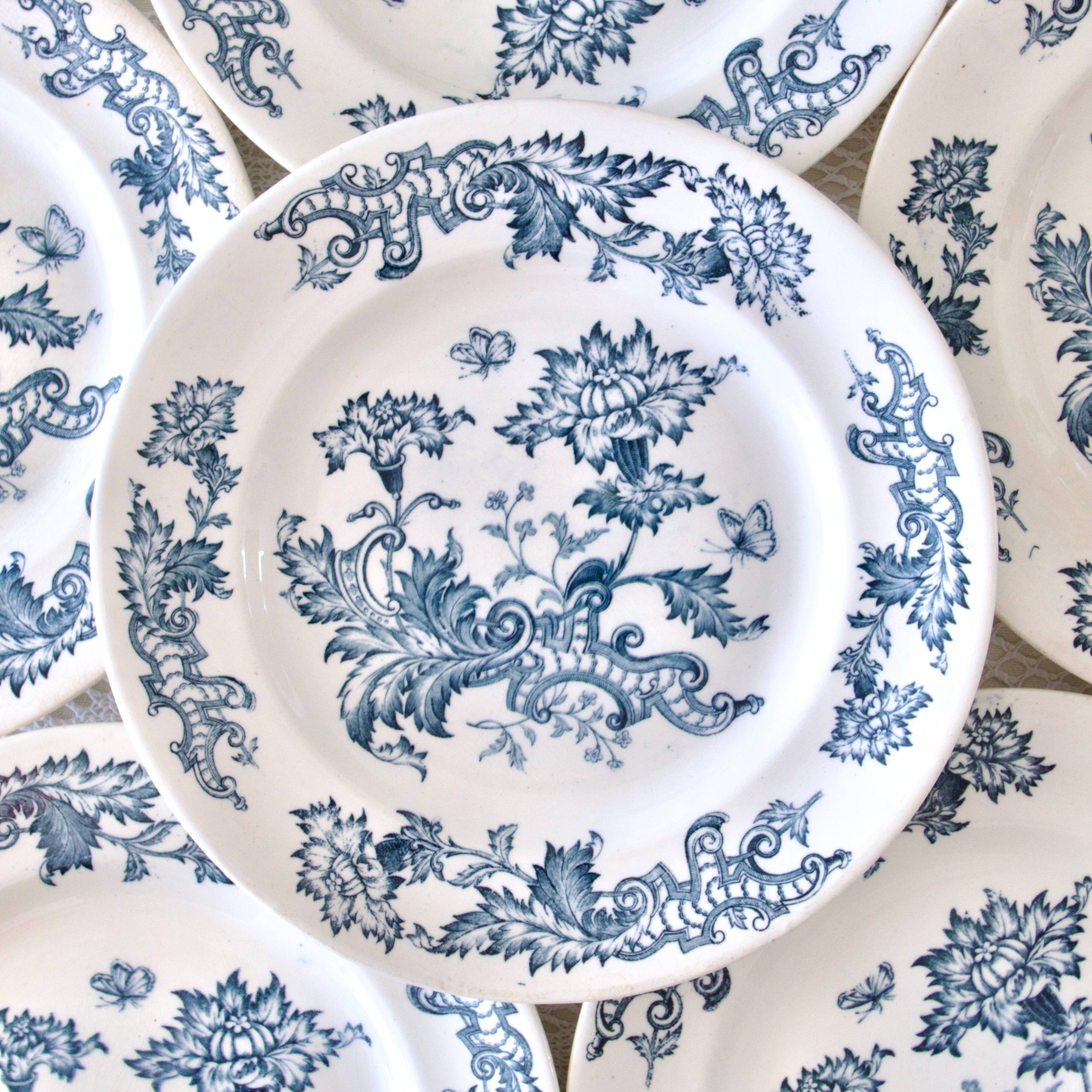 19th century flat plates iron land Longwy "Fismes"