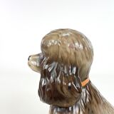 Pair of poodles, ceramics, Mid-century
