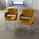 Pair of vintage conference chairs