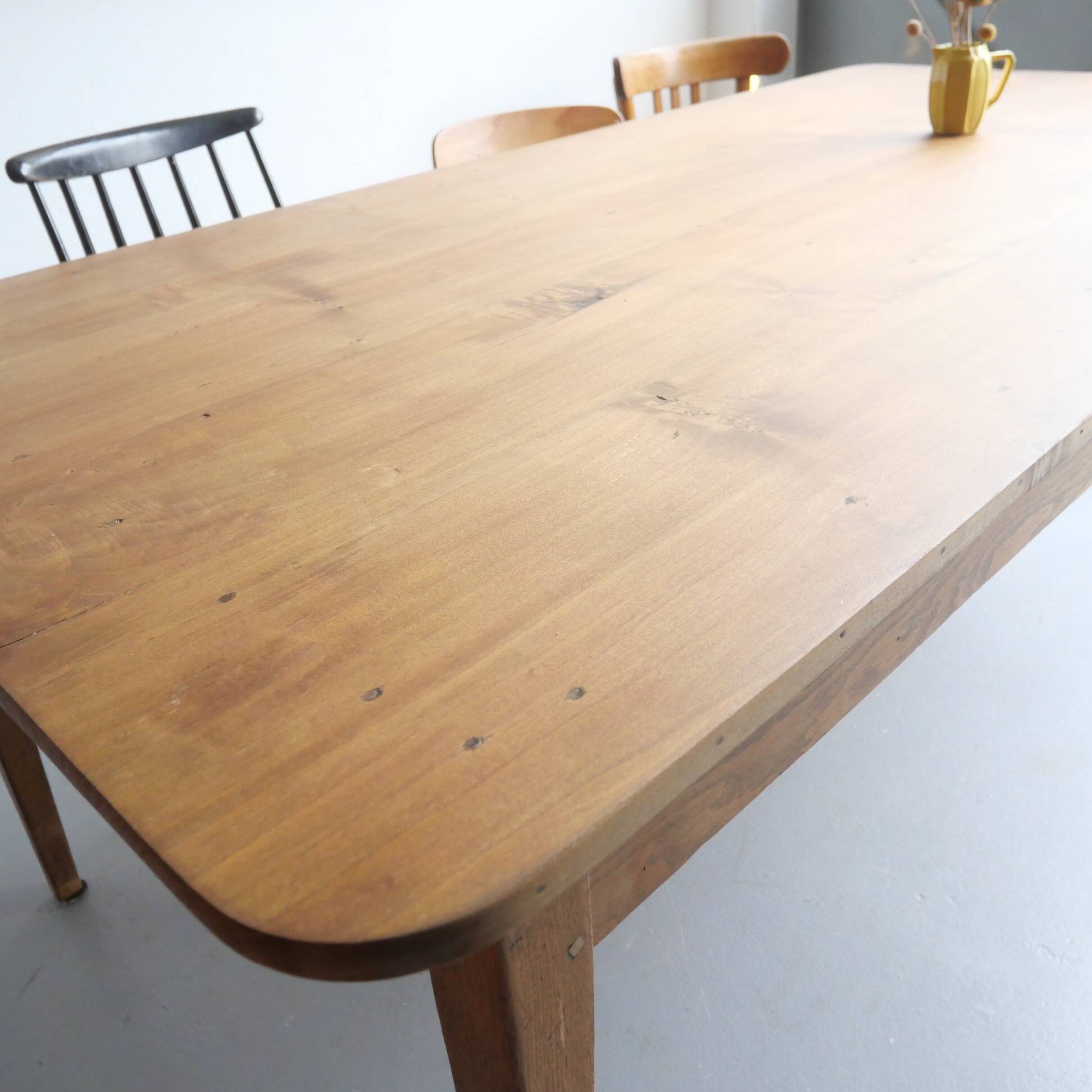 Renovated farmhouse table