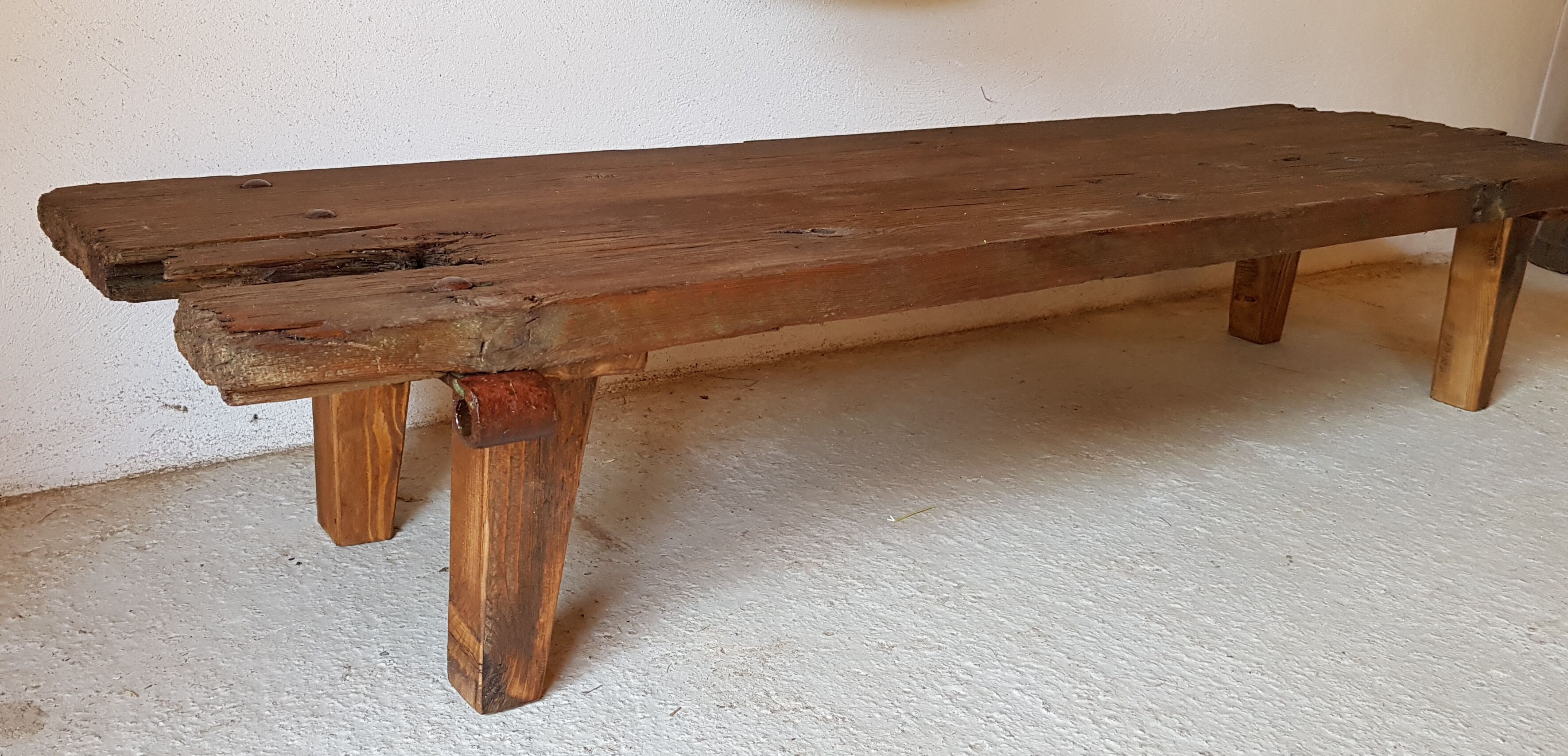 Primitive coffee table